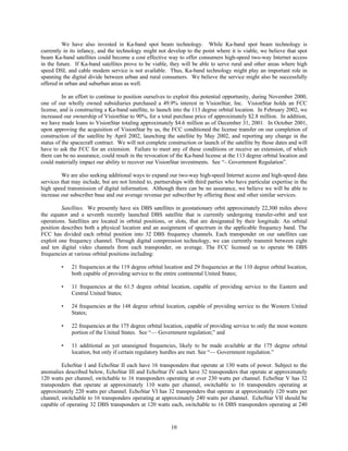 dish network annual reports 2001