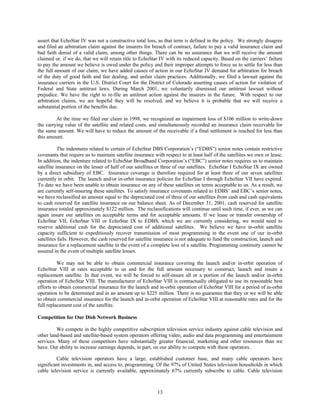 dish network annual reports 2001