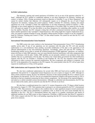 dish network annual reports 2001