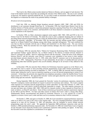 dish network annual reports 2001