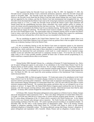 dish network annual reports 2001