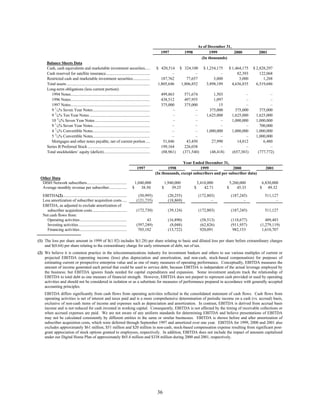 dish network annual reports 2001