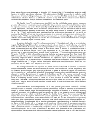 dish network annual reports 2000