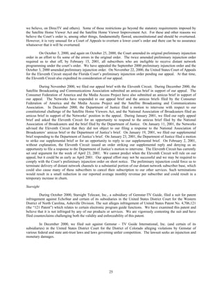 dish network annual reports 2000