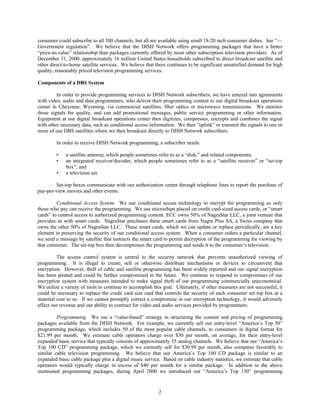 dish network annual reports 2000