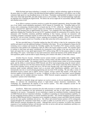 dish network annual reports 2000