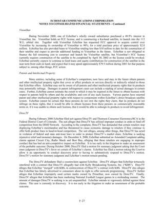 dish network annual reports 2000