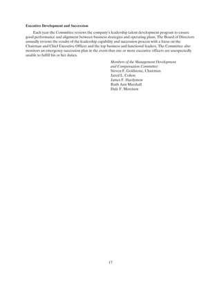 trane2006Proxy reports 