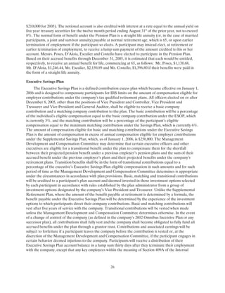 trane2006Proxy reports 