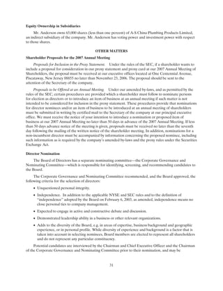trane2006Proxy reports 
