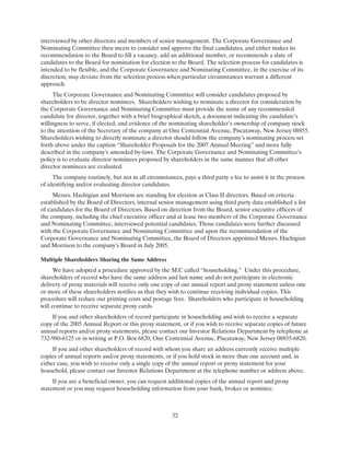 trane2006Proxy reports 