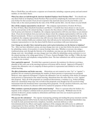 trane2006Proxy reports 