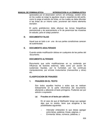 Manual de Criminalistica