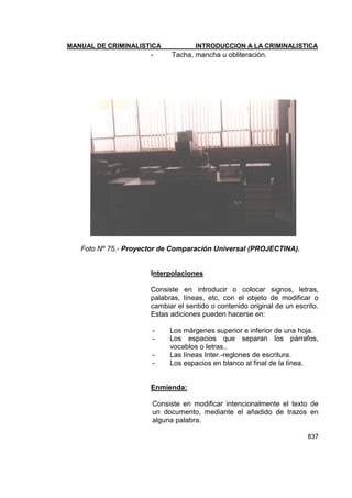 Manual de Criminalistica