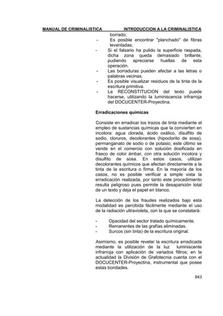 Manual de Criminalistica