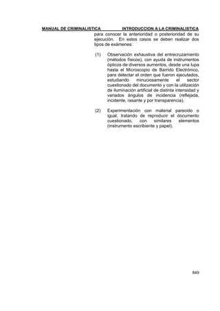 Manual de Criminalistica