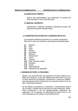 Manual de Criminalistica