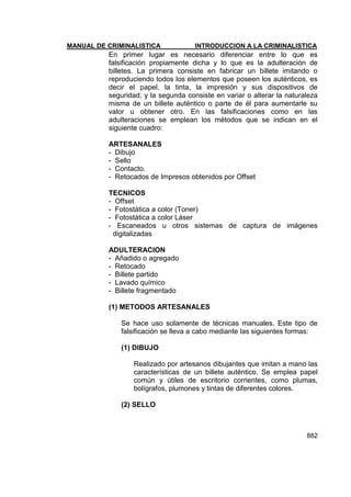 Manual de Criminalistica