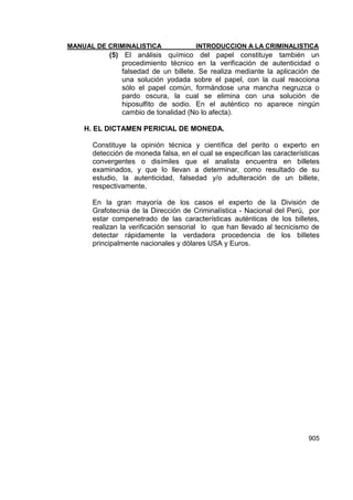 Manual de Criminalistica