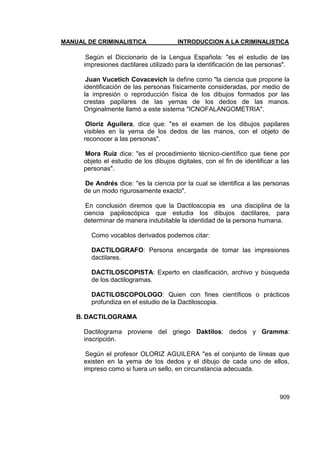 Manual de Criminalistica