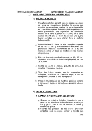 Manual de Criminalistica