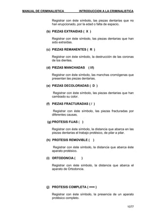 Manual de Criminalistica