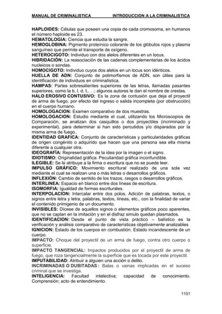 Manual de Criminalistica