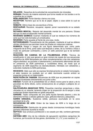 Manual de Criminalistica