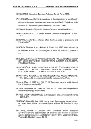 Manual de Criminalistica