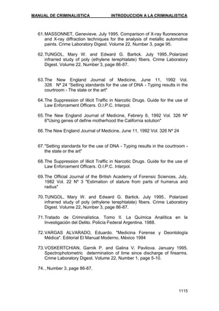 Manual de Criminalistica