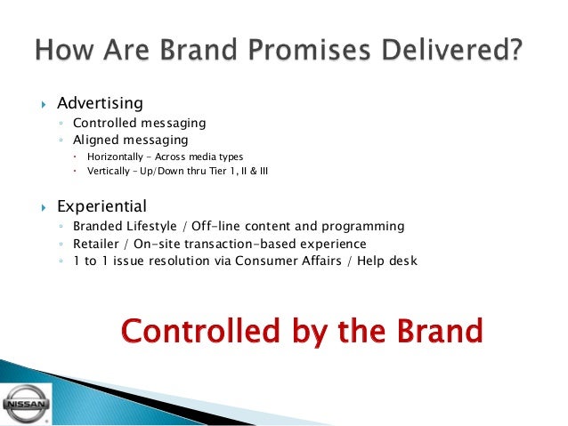 Nissan At Dis Rethinking Brand Promises