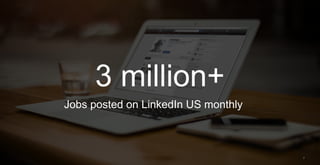 11 million+
Open jobs posted on LinkedIn Jobs Avg
8
 