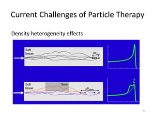62
Current Challenges of Particle Therapy
Density heterogeneity effects
 