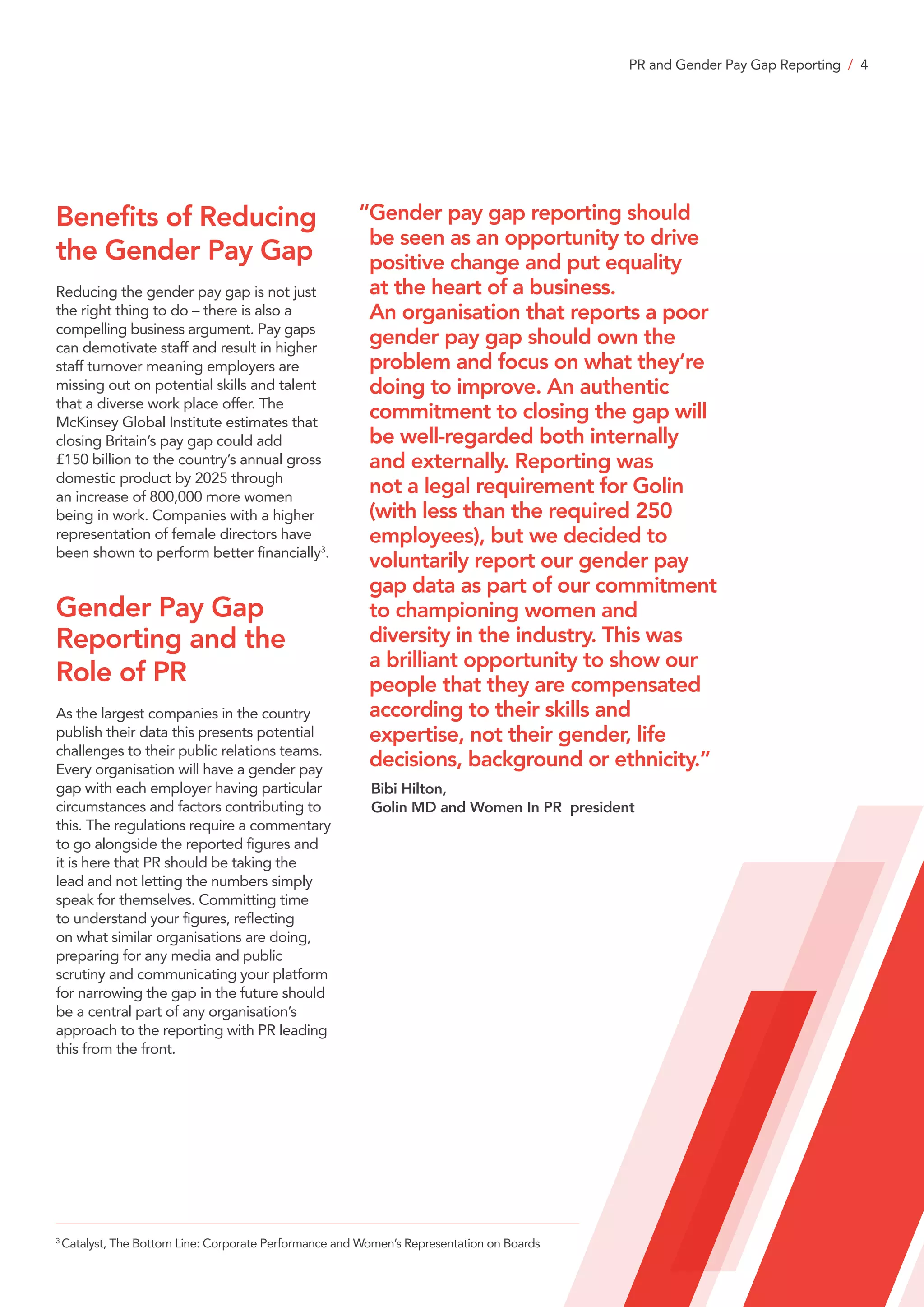 PR and Gender Pay Gap Reporting | PDF