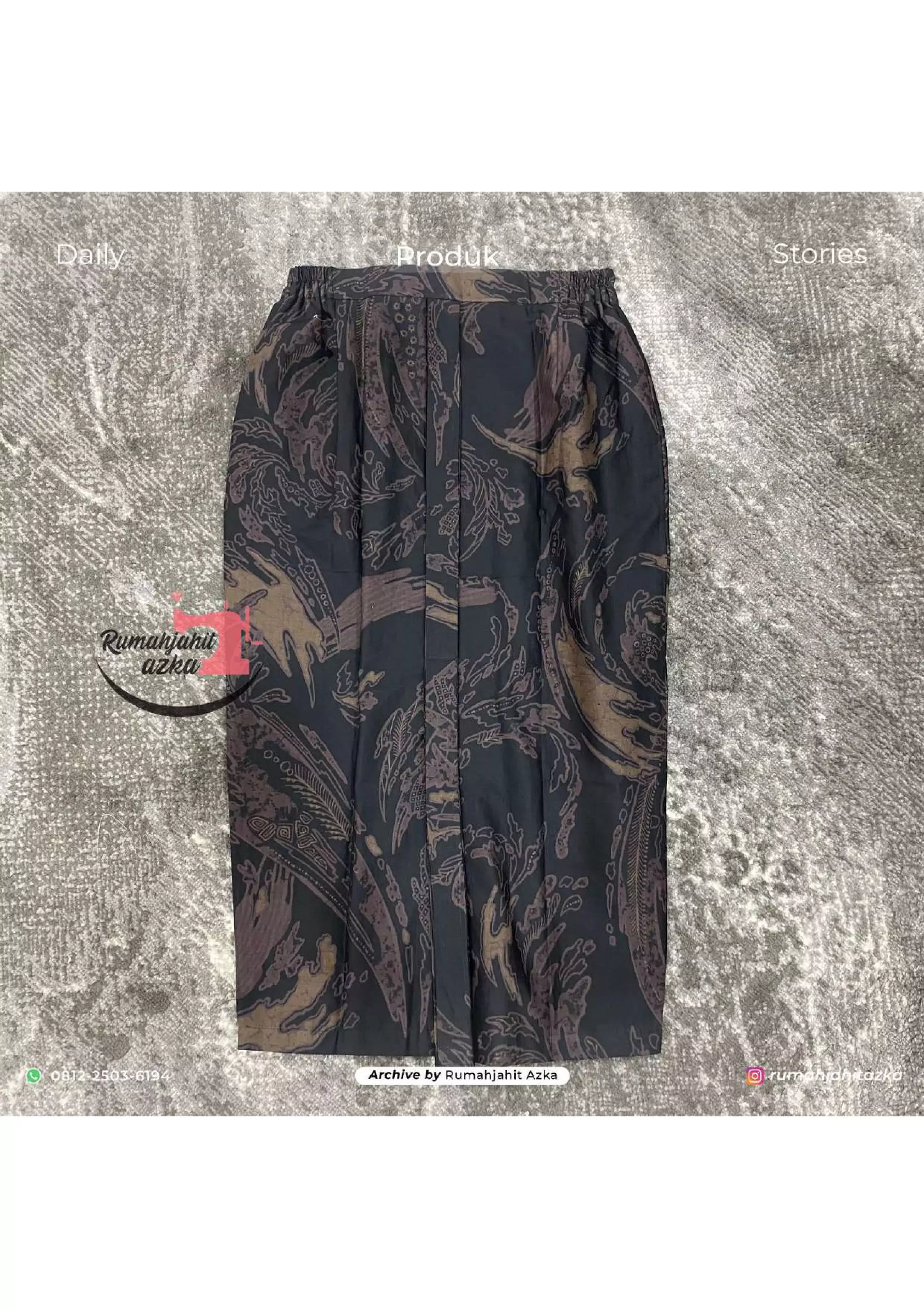 Rok Batik Bawahan Kebaya by Rumah Jahit Azka | PDF