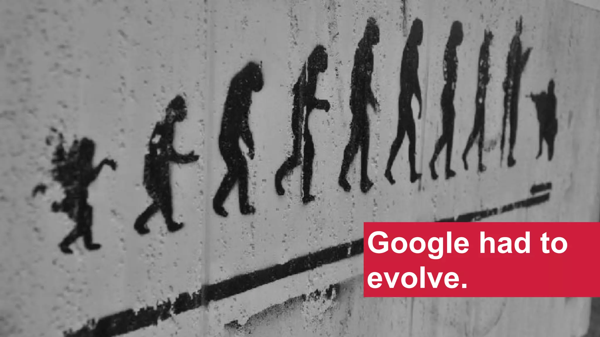 @SWallaceSEO | #INBOUND17
Google had to
evolve.
 