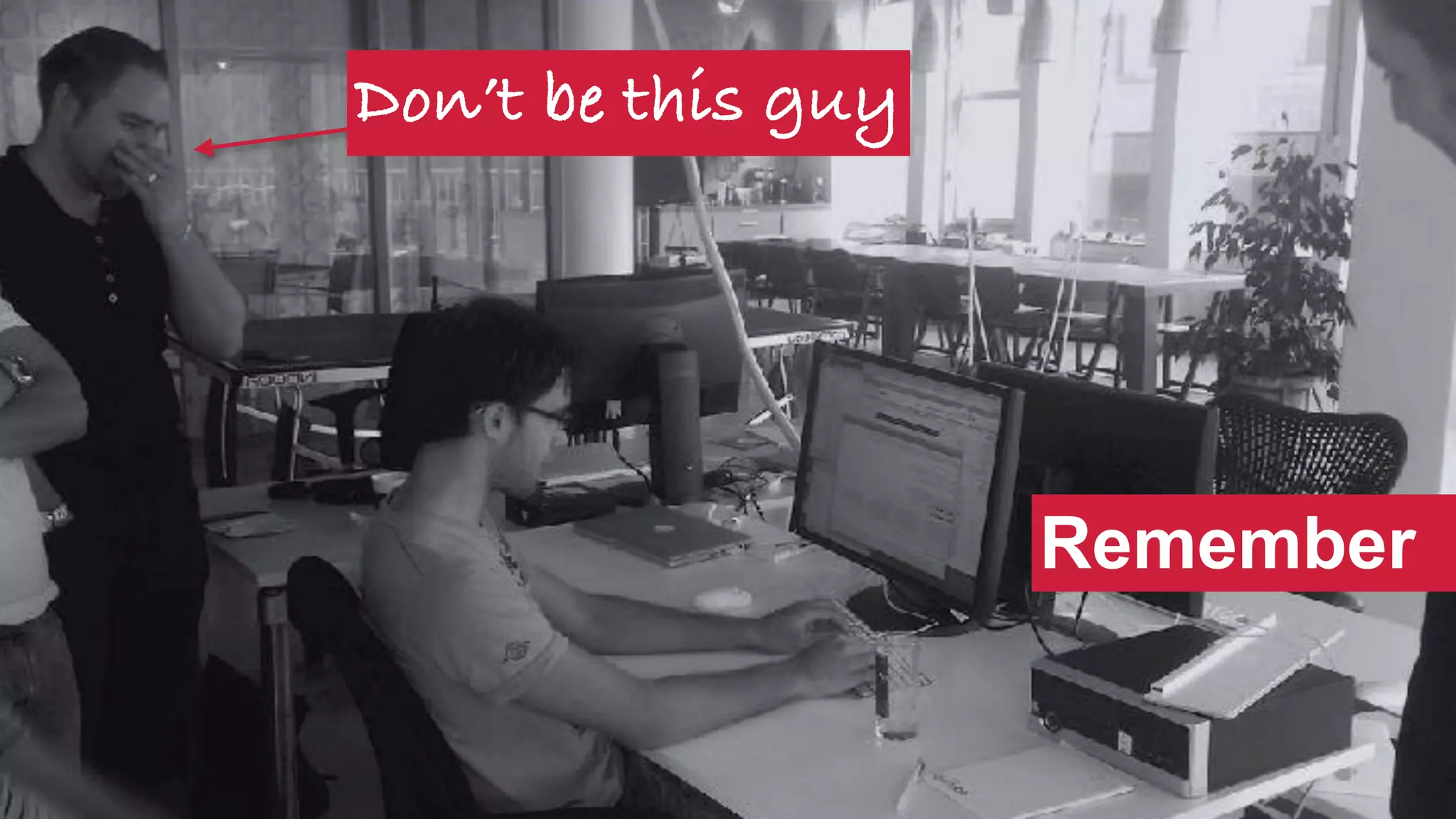 @SWallaceSEO | #INBOUND17
Remember
Don’t be this guy
 