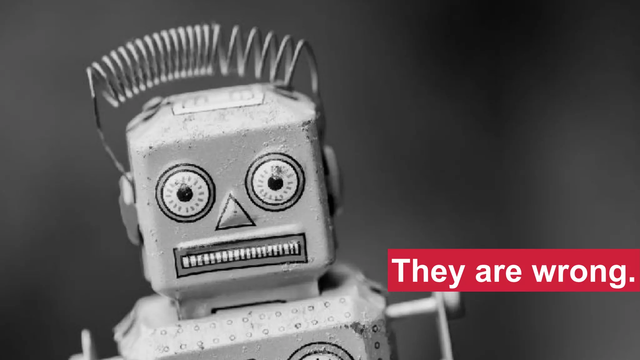 @SWallaceSEO | #INBOUND17
They are wrong.
 