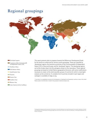 The Millennium Development Goals Report