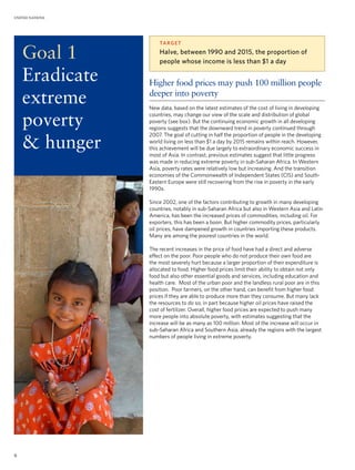 The Millennium Development Goals Report