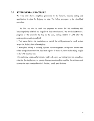 114722893 cnc-milling-report | PDF