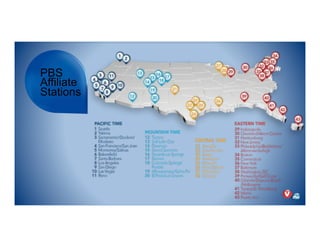 PBS
Affiliate
Stations
 