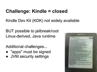 Kindle Energy Dashboard powered by MQTT #greenhackathon