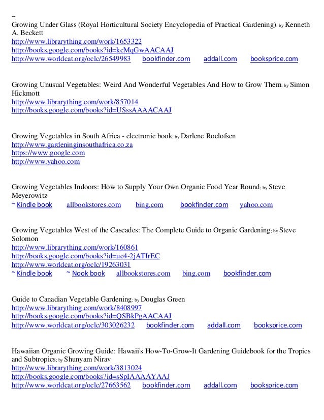 Extensive Companion Planting Chart And Growing Information