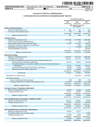 lincoln national 10k03