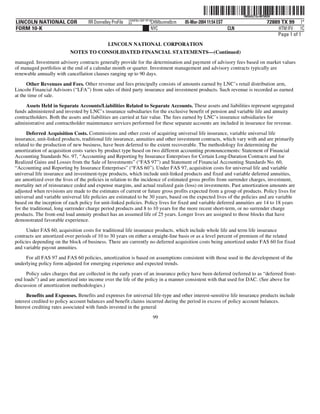 lincoln national 10k03