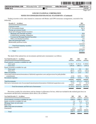 lincoln national 10k03
