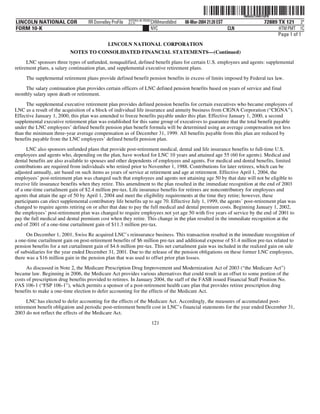 lincoln national 10k03