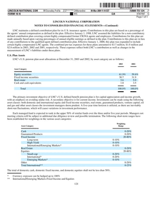 lincoln national 10k03