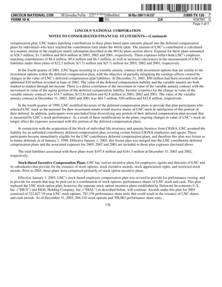 lincoln national 10k03